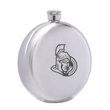 Ottawa Senators NHL Wine Liquor Matte Pot Hip Flask