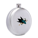 San Jose Sharks NHL Wine Liquor Matte Pot Hip Flask