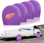 Detroit Red Wings NHL Tire Covers Set of 4 or 2 for RV Wheel Trailer Camper Motorhome