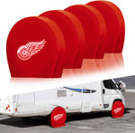 Detroit Red Wings NHL Tire Covers Set of 4 or 2 for RV Wheel Trailer Camper Motorhome