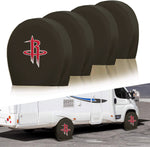 Houston Rockets NBA Tire Covers Set of 4 or 2 for RV Wheel Trailer Camper Motorhome