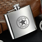 Houston Astros MLB Wine Liquor Matte Pot Hip Flask