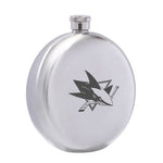 San Jose Sharks NHL Wine Liquor Matte Pot Hip Flask