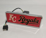 Kansas City Royals MLB Rectangular Hitch Cover LED Brake Light for Trailer