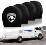 Florida Panthers NHL Tire Covers Set of 4 or 2 for RV Wheel Trailer Camper Motorhome