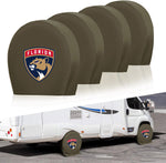 Florida Panthers NHL Tire Covers Set of 4 or 2 for RV Wheel Trailer Camper Motorhome