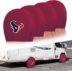 Houston Texans NFL Tire Covers Set of 4 or 2 for RV Wheel Trailer Camper Motorhome