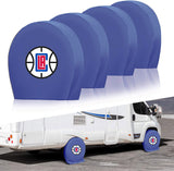 Los Angeles Clippers NBA Tire Covers Set of 4 or 2 for RV Wheel Trailer Camper Motorhome