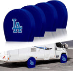 Los Angeles Dodgers MLB Tire Covers Set of 4 or 2 for RV Wheel Trailer Camper Motorhome