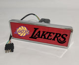 Los Angeles Lakers NBA Rectangular Hitch Cover LED Brake Light for Trailer