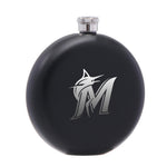 Miami Marlins MLB Wine Liquor Matte Pot Hip Flask