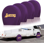 Los Angeles Lakers NBA Tire Covers Set of 4 or 2 for RV Wheel Trailer Camper Motorhome