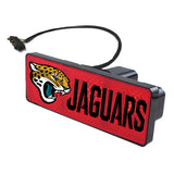 Jacksonville Jaguars NFL Hitch Cover LED Brake Light for Trailer