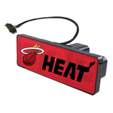 Miami Heat NBA Hitch Cover LED Brake Light for Trailer