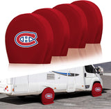 Montreal Canadiens NHL Tire Covers Set of 4 or 2 for RV Wheel Trailer Camper Motorhome