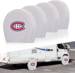 Montreal Canadiens NHL Tire Covers Set of 4 or 2 for RV Wheel Trailer Camper Motorhome