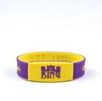 NBA Silicone Rubber Wristband Bracelet Elasticity