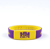 NBA Silicone Rubber Wristband Bracelet Elasticity