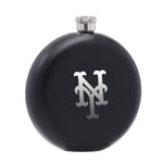 New York Mets MLB Wine Liquor Matte Pot Hip Flask