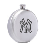 New York Yankees MLB Wine Liquor Matte Pot Hip Flask