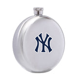 New York Yankees MLB Wine Liquor Matte Pot Hip Flask