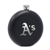 Oakland Athletics MLB Wine Liquor Matte Pot Hip Flask