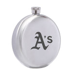 Oakland Athletics MLB Wine Liquor Matte Pot Hip Flask