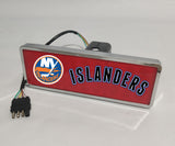 New York Islanders NHL Rectangular Hitch Cover LED Brake Light for Trailer