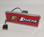 Anaheim Ducks NHL Rectangular Hitch Cover LED Brake Light for Trailer