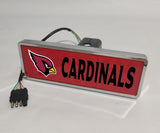 Arizona Cardinals NFL Rectangular Hitch Cover LED Brake Light for Trailer