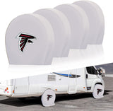 Atlanta Falcons NFL Tire Covers Set of 4 or 2 for RV Wheel Trailer Camper Motorhome