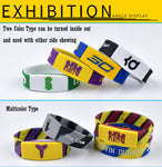 NBA Silicone Rubber Wristband Bracelet Elasticity