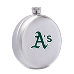 Oakland Athletics MLB Wine Liquor Matte Pot Hip Flask