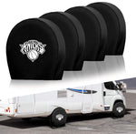 New York Knicks NBA Tire Covers Set of 4 or 2 for RV Wheel Trailer Camper Motorhome