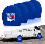 New York Rangers NHL Tire Covers Set of 4 or 2 for RV Wheel Trailer Camper Motorhome