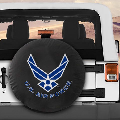 Spare Tire Cover US Air Force For Jeep Wrangler SUV