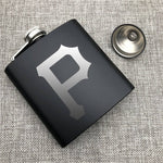 Pittsburgh Pirates MLB Wine Liquor Matte Pot Hip Flask