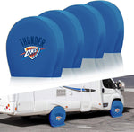 Oklahoma City Thunder NBA Tire Covers Set of 4 or 2 for RV Wheel Trailer Camper Motorhome