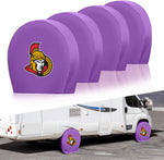 Ottawa Senators NHL Tire Covers Set of 4 or 2 for RV Wheel Trailer Camper Motorhome