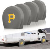 Pittsburgh Pirates MLB Tire Covers Set of 4 or 2 for RV Wheel Trailer Camper Motorhome