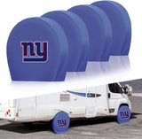 New York Giants NFL Tire Covers Set of 4 or 2 for RV Wheel Trailer Camper Motorhome