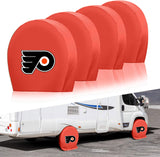 Philadelphia Flyers NHL Tire Covers Set of 4 or 2 for RV Wheel Trailer Camper Motorhome