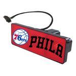 Philadelphia 76ers NBA Hitch Cover LED Brake Light for Trailer