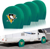 Pittsburgh Penguins NHL Tire Covers Set of 4 or 2 for RV Wheel Trailer Camper Motorhome