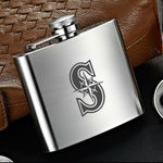 Seattle Mariners MLB Wine Liquor Matte Pot Hip Flask