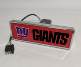 New York Giants NFL Rectangular Hitch Cover LED Brake Light for Trailer