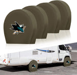 San Jose Sharks NHL Tire Covers Set of 4 or 2 for RV Wheel Trailer Camper Motorhome