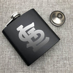 St. Louis Cardinals MLB Wine Liquor Matte Pot Hip Flask