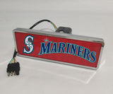 Seattle Mariners MLB Rectangular Hitch Cover LED Brake Light for Trailer