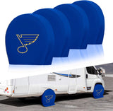 St Louis Blues NHL Tire Covers Set of 4 or 2 for RV Wheel Trailer Camper Motorhome